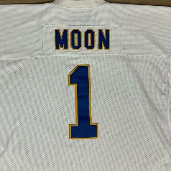Mitchell & Ness Size 4X NFL Throwback Warren Moon #1 Jersey 1994 - Picture 2 of 9